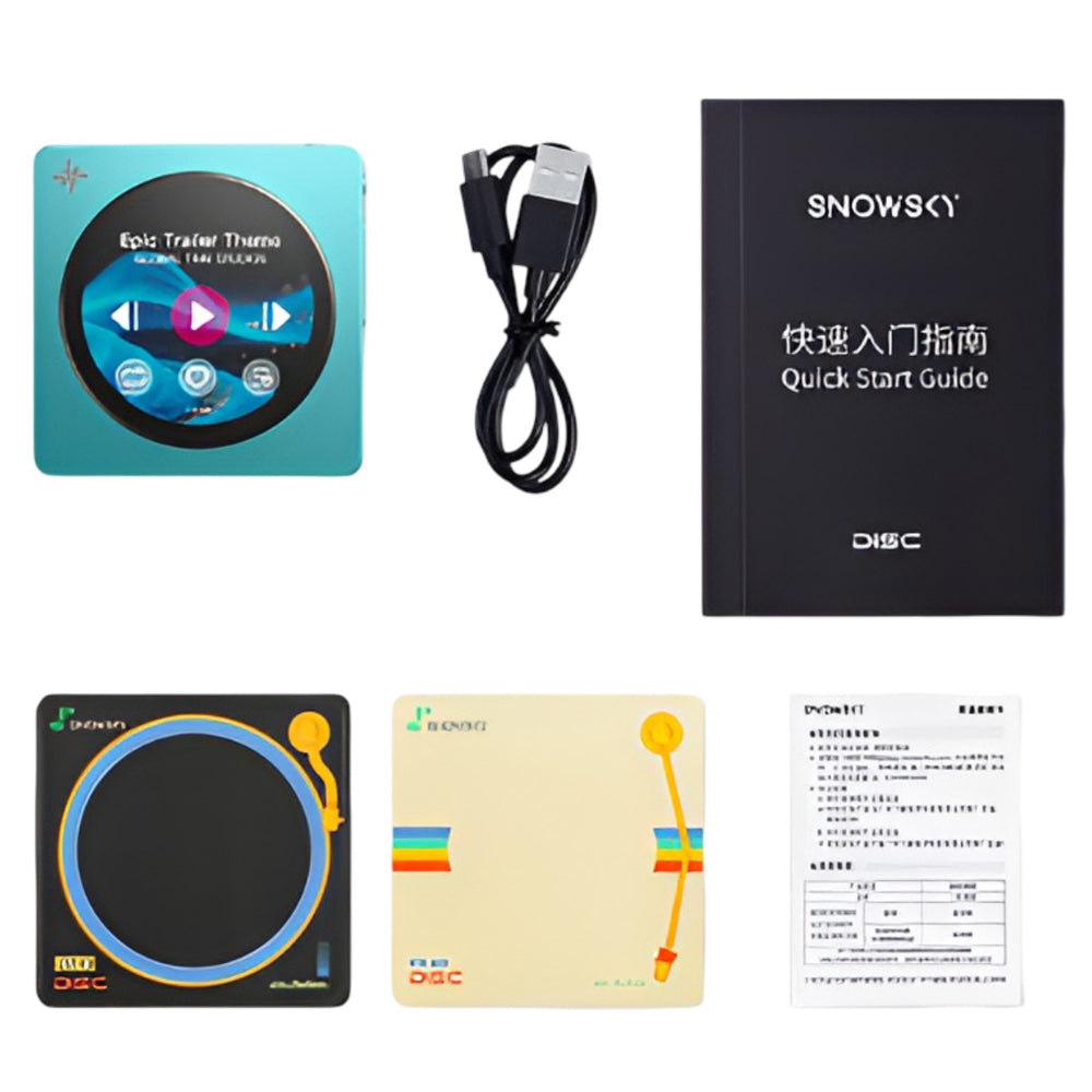 FiiO Snowsky DISC Portable Hi-Res Music Player DAP with Bluetooth 5.4